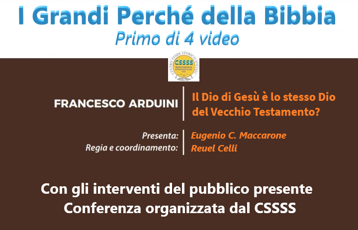 Conferenza: I grandi perché della Bibbia